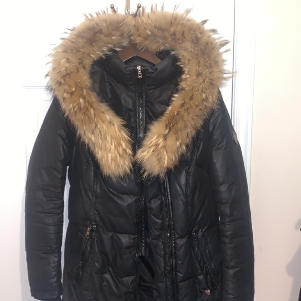 COPY - XS Puffer Fur Jacket - great condition from Italy